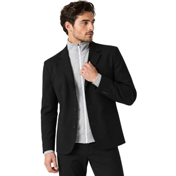 Marynarka męska Lacoste Regular Fit klasyczna elegancka czarna r. M