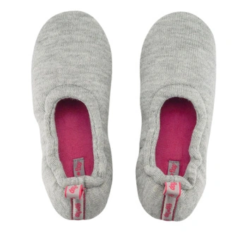 Kapcie damskie Flip  Flop Ballett*Knit wygodne szare