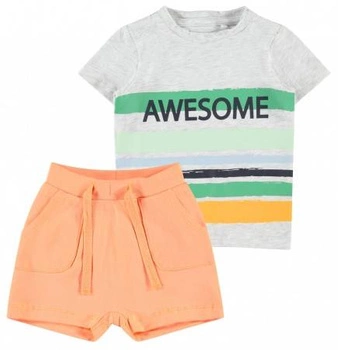 Zestaw Name It Hesiom koszulka dziecięca i spodenki