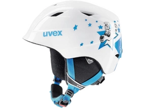 Kask narciarski Uvex Airwing 2 dziecięcy z grafiką biały