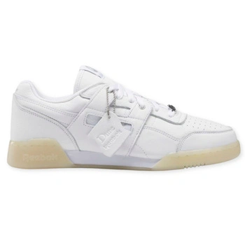 Buty męskie Reebok Workout Plus sneakersy białe skórzane