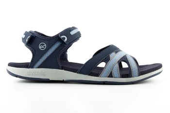 Sandały damskie Regatta Santa Clara miejskie sportowe granatowe