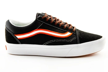 Buty damskie Vans Comfycush Old Skool czarne trampki z paskiem