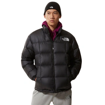 Kurtka męska The North Face Lhotse puchowa pikowana zimowa puch gęsi czarna