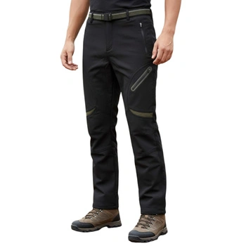 Spodnie męskie Fedtosing trekkingowe sportowe ocieplane