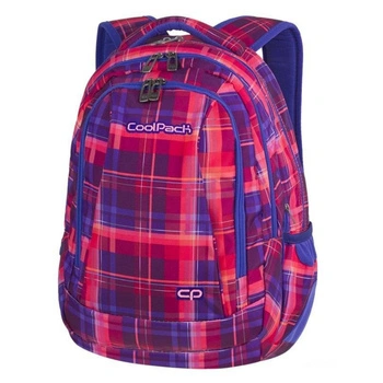 Plecak dziecięcy szkolny CoolPack Combo 2in1 sportowy różowy 29L