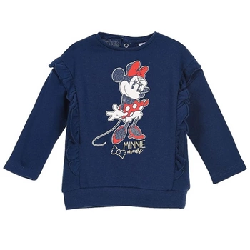 Bluza dziewczęca Disney Minnie Mouse dresowa granatowadziecięca r. 68