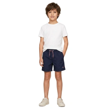 Spodenki chłopięce Tommy Hilfiger szorty plażowe granatowe r. 128