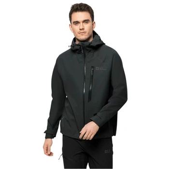 Kurtka męska Jack Wolfskin Tapeless wodoodporna membrana 10.000 mm zielona