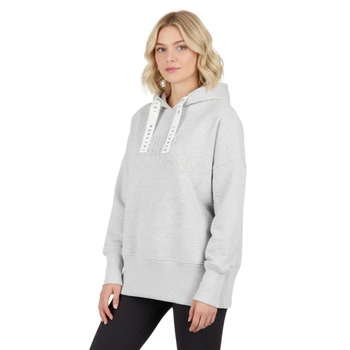 Bluza damska Morotai Relaxed Fit Hoodie ciepła sportowa szara z kapturem r. XL