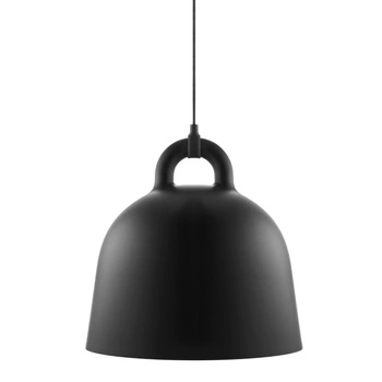 Lampa wisząca Normann Copenhagen Bell – czarna sufitowa dzwon