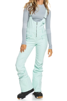 Spodnie damskie Roxy Summit narciarskie kombinezon miętowe