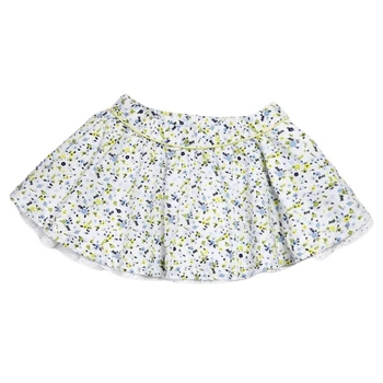 Spódnica dziewczęca Chicco bawełniana w kwiaty krótka falbany
