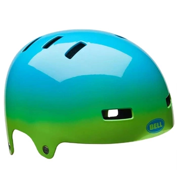 Kask rowerowy Bell Span Rt Plung dziecięcy orzeszek BMX niebieski