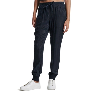 Spodnie damskie Superdry Studios Supro Woven Jogger granatowy
