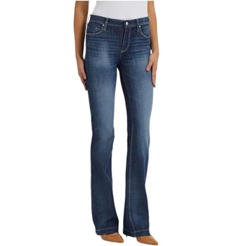 Spodnie damskie Guess Sexy Boot jeansowe z wysokim stanem