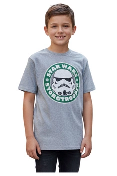Koszulka chłopięca Star Wars Stormtrooper z krótkim rękawem