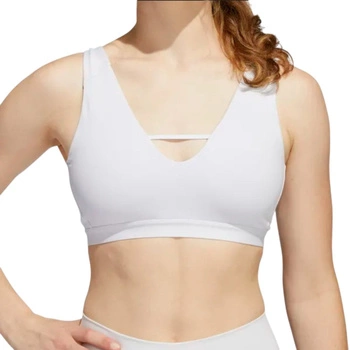Top damski Adidas Yoga Studio Luxe biustonosz sportowy r. L