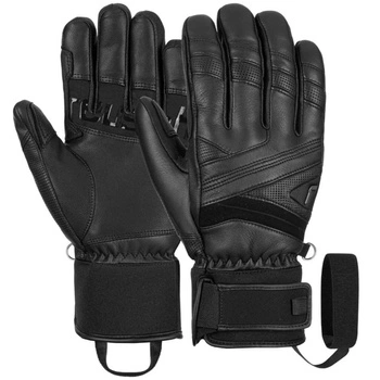 Rękawice unisex Reusch Classic Pro narciarskie skórzane czarne r. L/XL