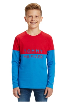 Koszulka dziecięca Tommy Hilfiger Logo Rashguard sportowa
