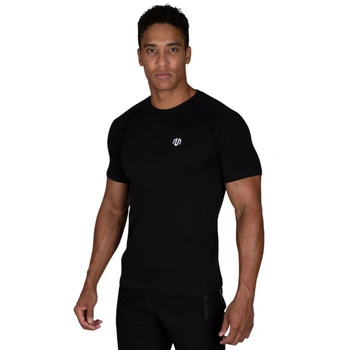 Koszulka męska Morotai Premium Basic t-shirt bawełniana czarna