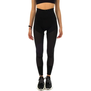 Legginsy damskie Adidas Karlie Kloss Mesh High-Waist czarne sportowe