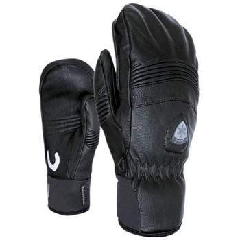 Rękawice męskie Level Off Piste Leather narciarskie czarne r. XS