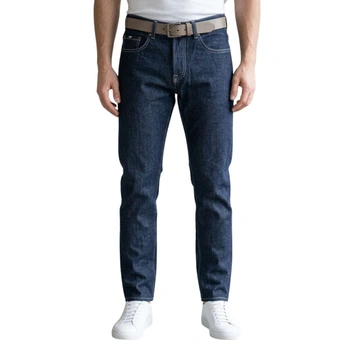 Spodnie męskie GAS Anders Pop jeansowe granatowe proste r. W34