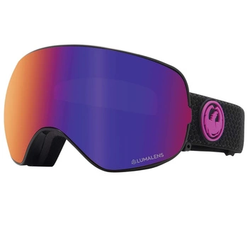Gogle narciarskie Dragon X2S Snow Purple Ion + Amber