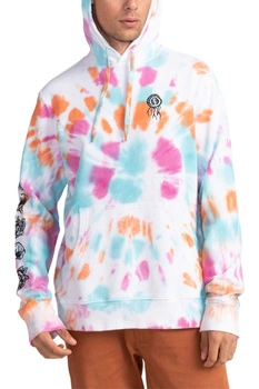 Bluza męska Element Bloom Tie Dye bawełniana z kapturem r. S