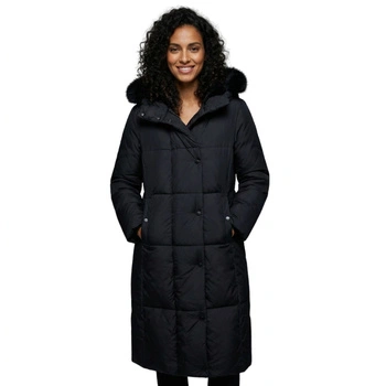 Płaszcz damski Zara puchowy długi zimowy