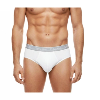 Majtki męskie Calvi Klein bawełniane biały