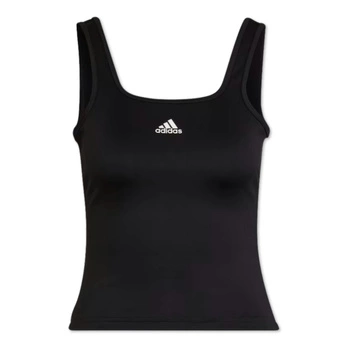 Top damski Adidas TRN Tank sportowy czarny dopasowany
