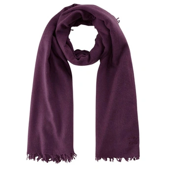 Szalik damski Codello wełniany fioletowy 190 cm