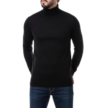 Golf męski Hopenlife Eren klasyczny czarny sweter