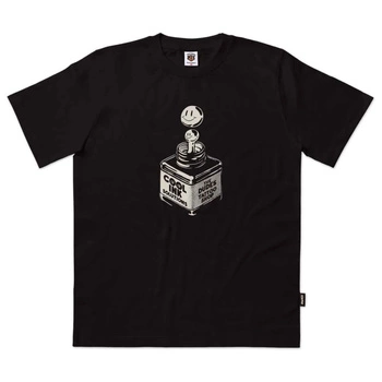 Koszulka męska The Dudes Cool Ink Classic T-Shirt bawełniana czarna