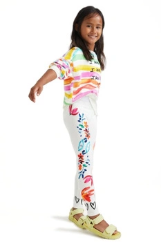 Legginsy dziewczęce Desigual Mouse r. 98