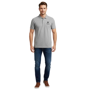 Koszulka męska Jean-Louis Scherrer polo szara