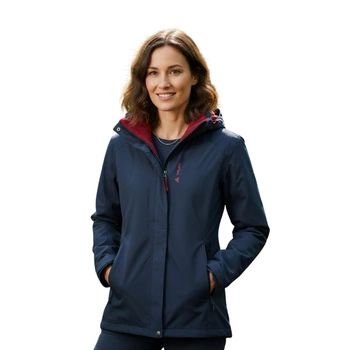 Kurtka damska Vaude Wo Kintail 3in1 narciarska granatowa