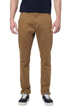 Spodnie męskie Kaporal Woven brązowe chino r. W30