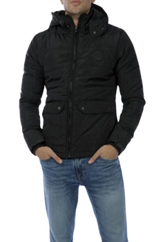 Kurtka męska Hopenlife Varan czarna ciepła