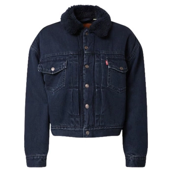 Katana damska Levi's New Heritage Sherpa jeansowa kurtka ocieplana