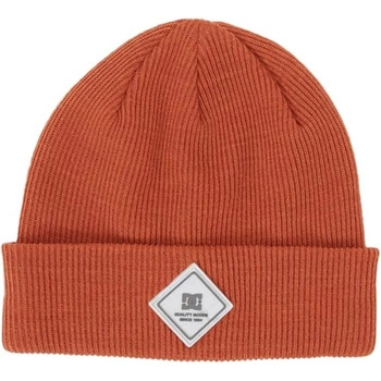 Czapka damska DC Shoes Label beanie zimowa ceglasta