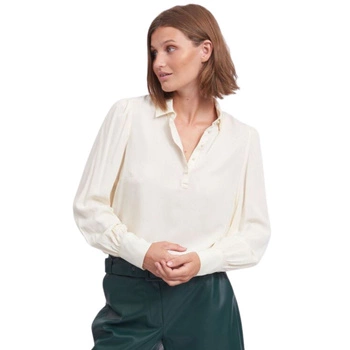 Koszula damska Vila Pearl koszulowa kremowa