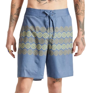 Spodenki męskie Brixton Temple Trunk Boardshorts  niebieskie