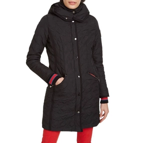 Kurtka damska Desigual Mostaza pikowana parka r. L