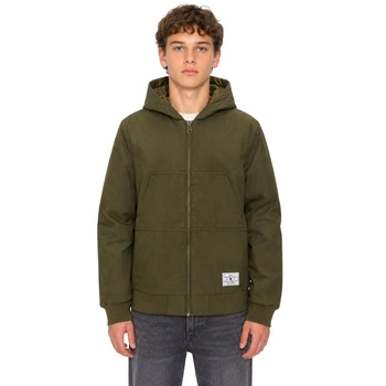 Kurtka chłopięca Dc Shoes Padded ocieplana z kapturem khaki r. 140
