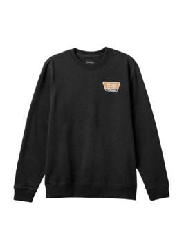 Bluza męska Brixton Linwood Crew dresowa czarna