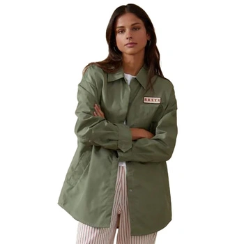 Kurtka damska Brixton Bora khaki wiosenna r. S