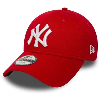 Czapka z daszkiem New Era 940 Leag czerwona bejsbolówka klasyczna